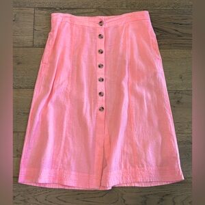 Universal Thread Pink A-Line Skirt